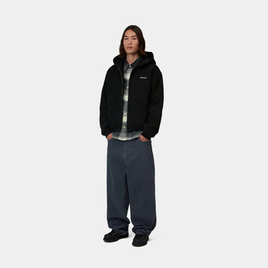 SWEAT HOMME HOODED EBBERT NOIR NOIR