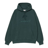 SWEAT HOMME HOODED RAY VERT FONCE VERT FONCE