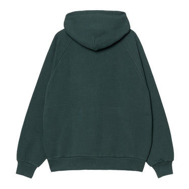 SWEAT HOMME HOODED RAY VERT FONCE VERT FONCE