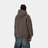 SWEAT HOMME HOODED VISTA TABAC TABAC