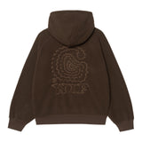 SWEAT HOMME LIMN C FLEECE MARRON MARRON