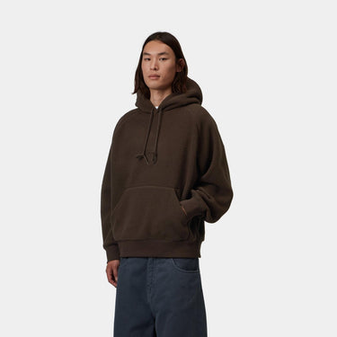 SWEAT HOMME LIMN C FLEECE MARRON MARRON