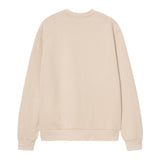 SWEAT HOMME SCRIPT EMBROIDERY BEIGE BEIGE