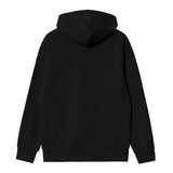 SWEAT HOMME SCRIPT EMBROIDERY NOIR NOIR