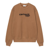 SWEAT HOMME WIRELESS MARRON MARRON