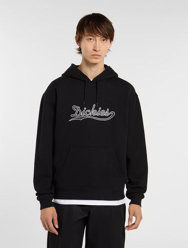 SWEAT HOMME LOOSE WAVE NOIR NOIR