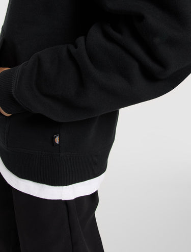 SWEAT HOMME LOOSE WAVE NOIR NOIR