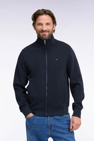 SWEAT HOMME ZIPPÉ MARINE MARINE