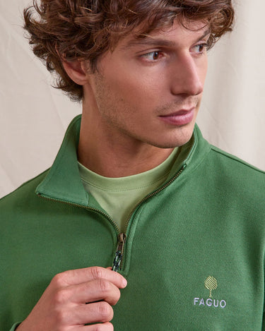SWEAT HOMME AMBOISE VERT VERT