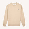 SWEAT HOMME DONZY KNIT SABLE CHINE SABLE CHINE