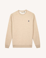 SWEAT HOMME DONZY KNIT SABLE CHINE SABLE CHINE