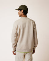 SWEAT HOMME DONZY KNIT SABLE CHINE SABLE CHINE