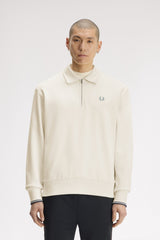 SWEAT HOMME HALF ZIP ÉCRU 170 ÉCRU 170