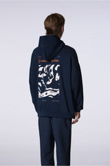 SWEAT HOMME ANTOINE CHROME MARINE MARINE