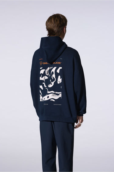 SWEAT HOMME ANTOINE CHROME MARINE MARINE