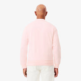 SWEAT HOMME CR LACOSTE ROSE ROSE