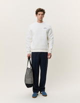 SWEAT HOMME BOUQUET ECRU ECRU