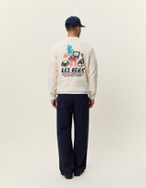 SWEAT HOMME RECORD IVOIRE IVOIRE