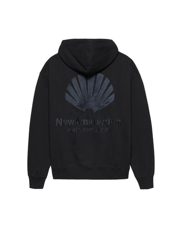SWEAT HOMME LOGO NOIR / MARINE NOIR / MARINE