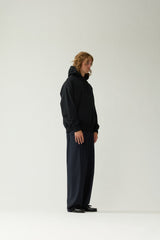 SWEAT HOMME LOGO NOIR / MARINE NOIR / MARINE