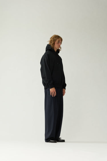 SWEAT HOMME LOGO NOIR / MARINE NOIR / MARINE