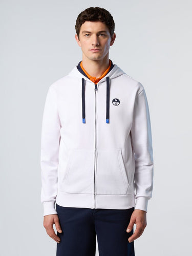 SWEAT HOMME BLANC BLANC