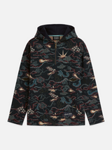 SWEAT HOMME JACQUARD RELAXED MARINE MARINE