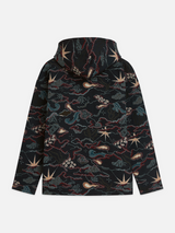 SWEAT HOMME JACQUARD RELAXED MARINE MARINE