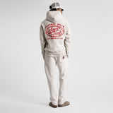 SWEAT HOMME BEVERLY HOOD GRIS CLAIR GRIS CLAIR
