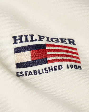 SWEAT HOMME AMERICANA ZIP ECRU ECRU