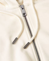 SWEAT HOMME AMERICANA ZIP ECRU ECRU