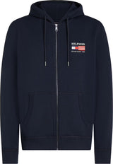 SWEAT HOMME AMERICANA ZIP MARINE MARINE