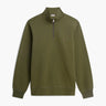 SWEAT HOMME ESSENTIAL FLEECE 1/4 VERT VERT