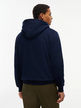 SWEAT HOMME ESSENTIAL FLEECE HOO MARINE MARINE
