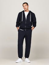 SWEAT HOMME ESSENTIAL FLEECE Z MARINE MARINE