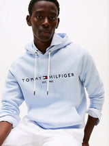 SWEAT HOMME TOMMY LOGO HOODY CIEL CIEL