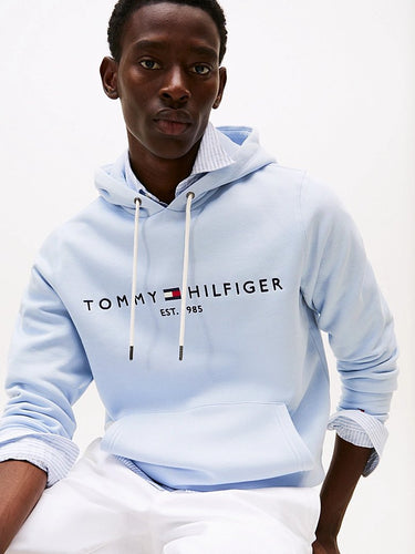 SWEAT HOMME TOMMY LOGO HOODY CIEL CIEL