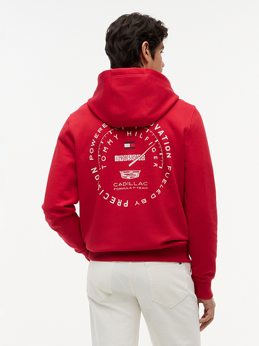SWEAT HOMME VARSITY GRA ROUGE ROUGE