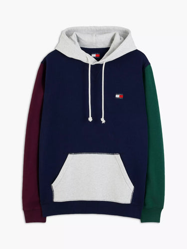 SWEAT HOMME REG BADGE DARK BLUE COLORBLOCK DARK BLUE COLORBLOCK