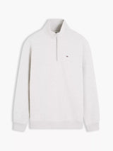SWEAT HOMME REG FLEECE QZ MO GRIS GRIS