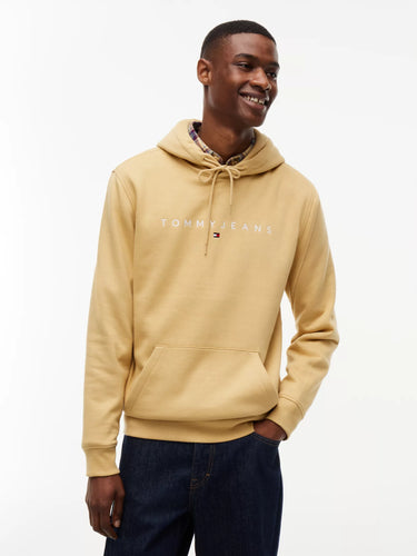 SWEAT HOMME REG LINEAR LOGO BEIGE BEIGE