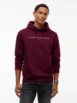 SWEAT HOMME REG LINEAR LOGO CALYPSO BERRY CALYPSO BERRY
