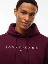 SWEAT HOMME REG LINEAR LOGO CALYPSO BERRY CALYPSO BERRY