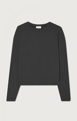T-SHIRT FEMME AMPLE ML COL BATE CARBON CARBON