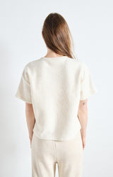 T-SHIRT FEMME BOBYPARK ECRU ECRU