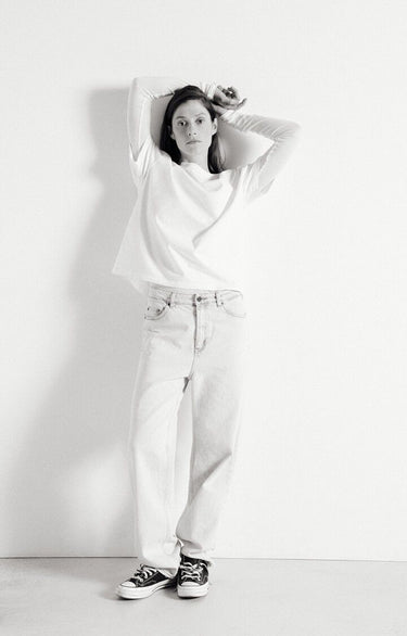 T-SHIRT FEMME FIZVALLEY BLANC BLANC