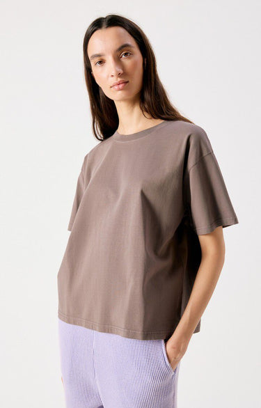 T-SHIRT FEMME FIZVALLEY CENDRE VINTAGE CENDRE VINTAGE