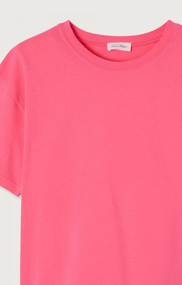 T-SHIRT FEMME FIZVALLEY ROSE FLUO ROSE FLUO