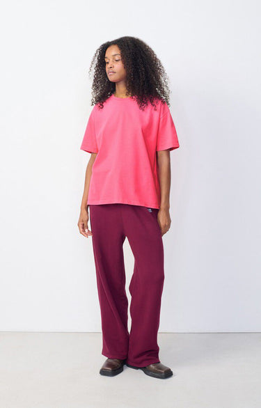 T-SHIRT FEMME FIZVALLEY ROSE FLUO ROSE FLUO