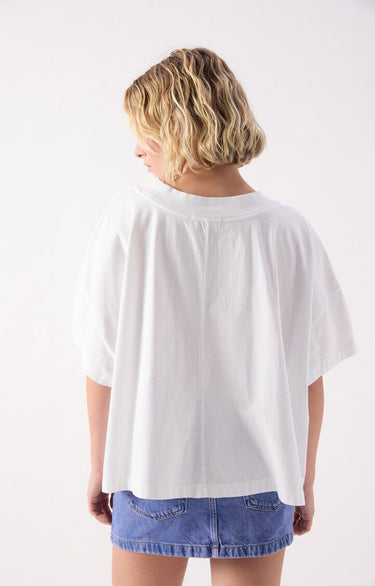 T-SHIRT FEMME GIXY BLANC BLANC